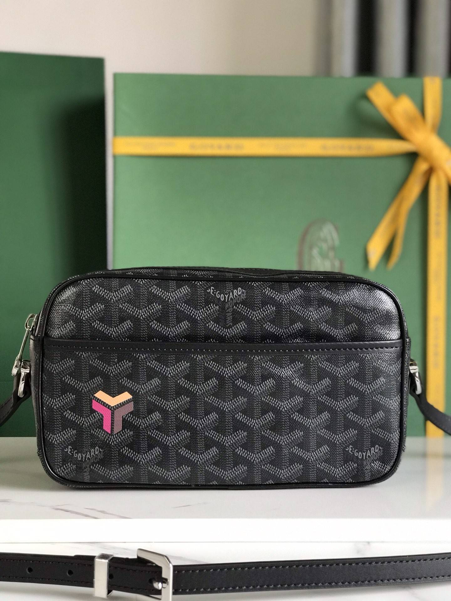 Goyard 2023 New Cap Vest Camera Bag Size: 22 * 13 * 6.5cm
