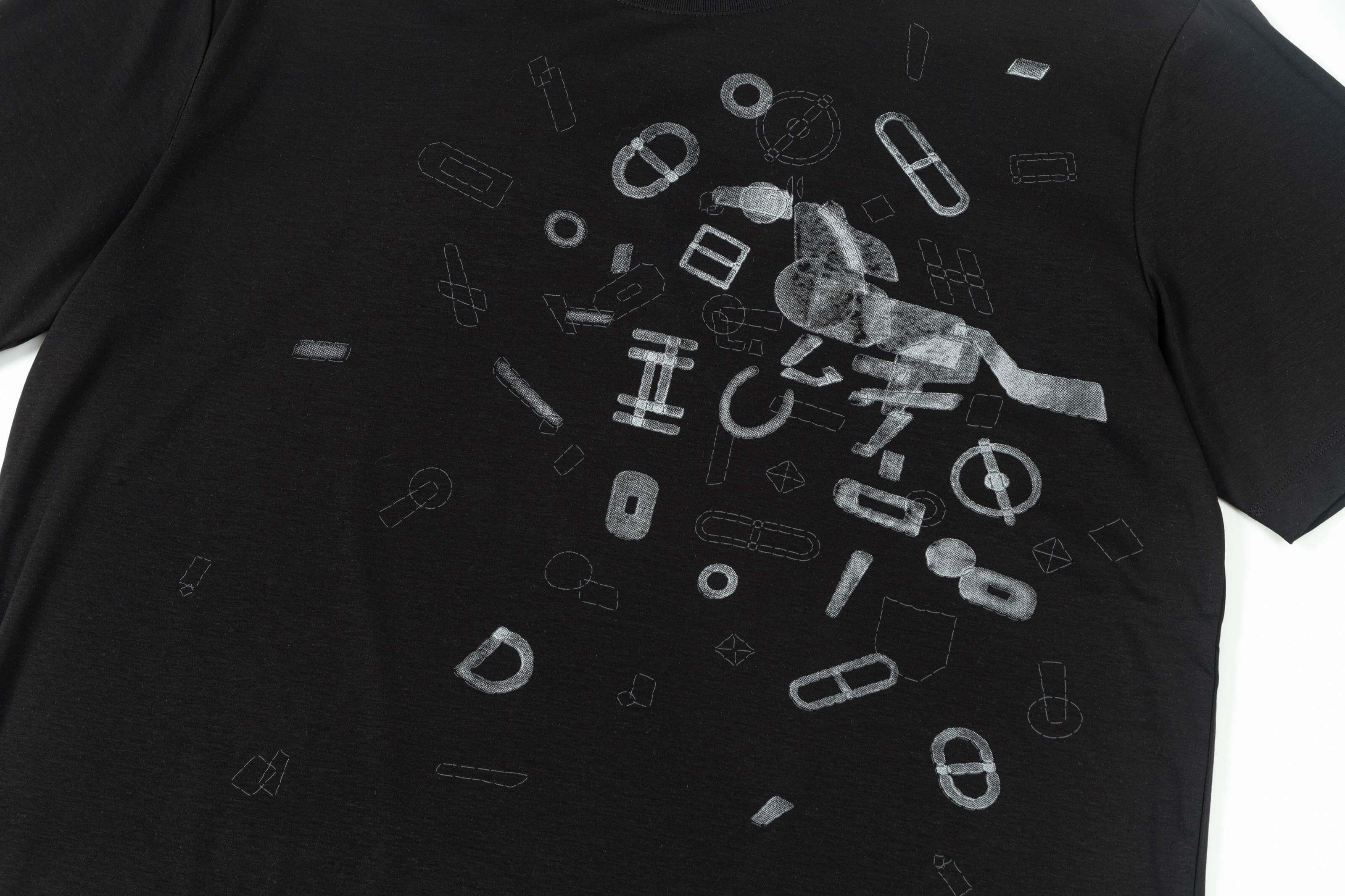 Blue Print T Shirt