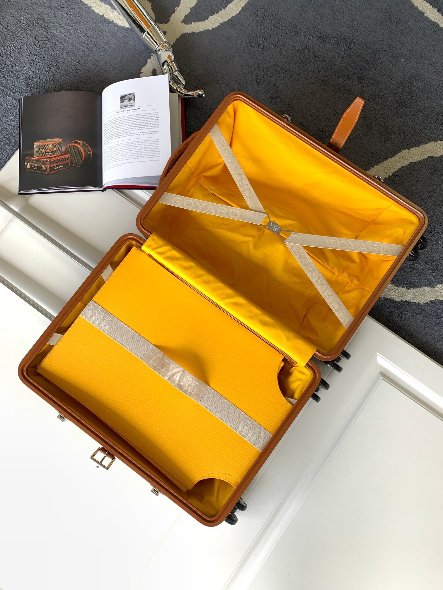 Goyard Rolling Trunk