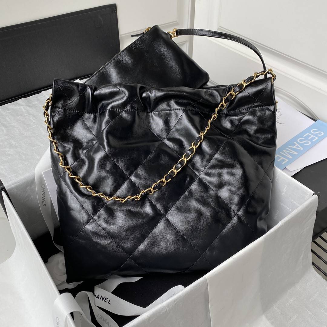 CH*EL2022S Hot 22 Bag Shopping Bag AS3260, Top Quality! Size:35*37*7cm