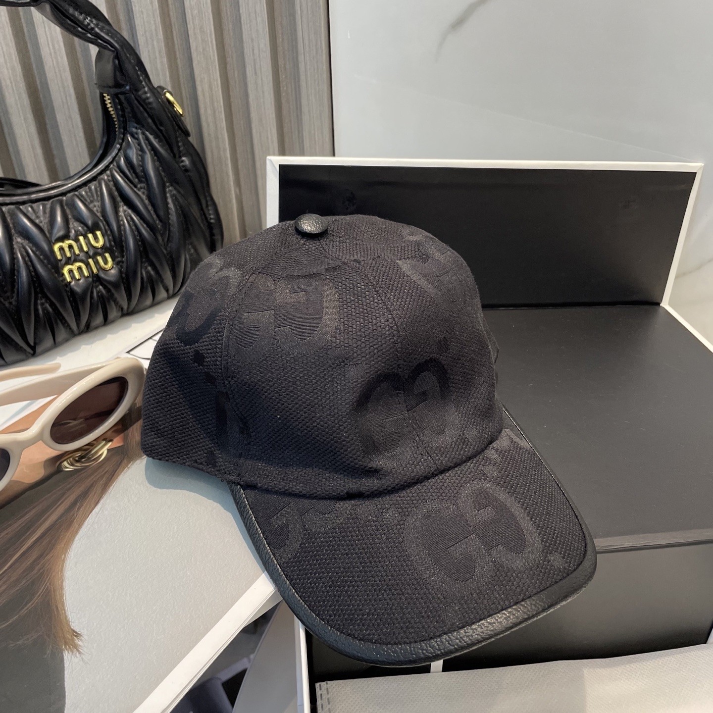 [#5002] G*u*i baseball cap peaked c ap hat