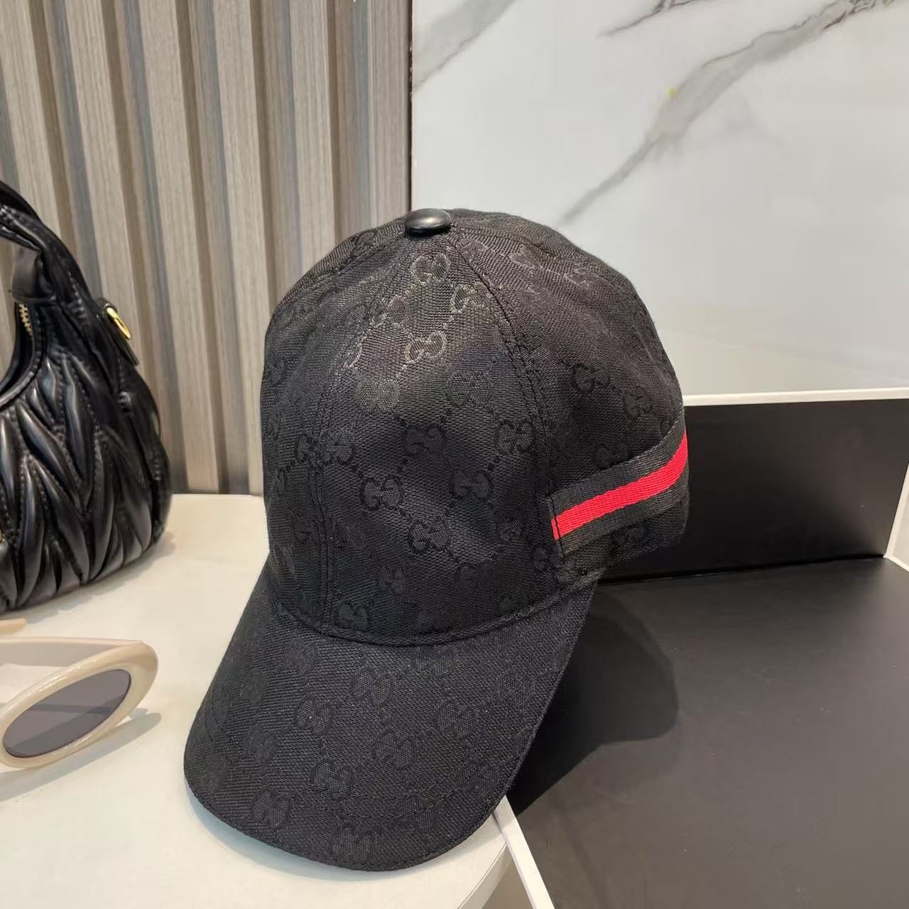 [#4911」 G*u*i baseball cap peaked c ap hat