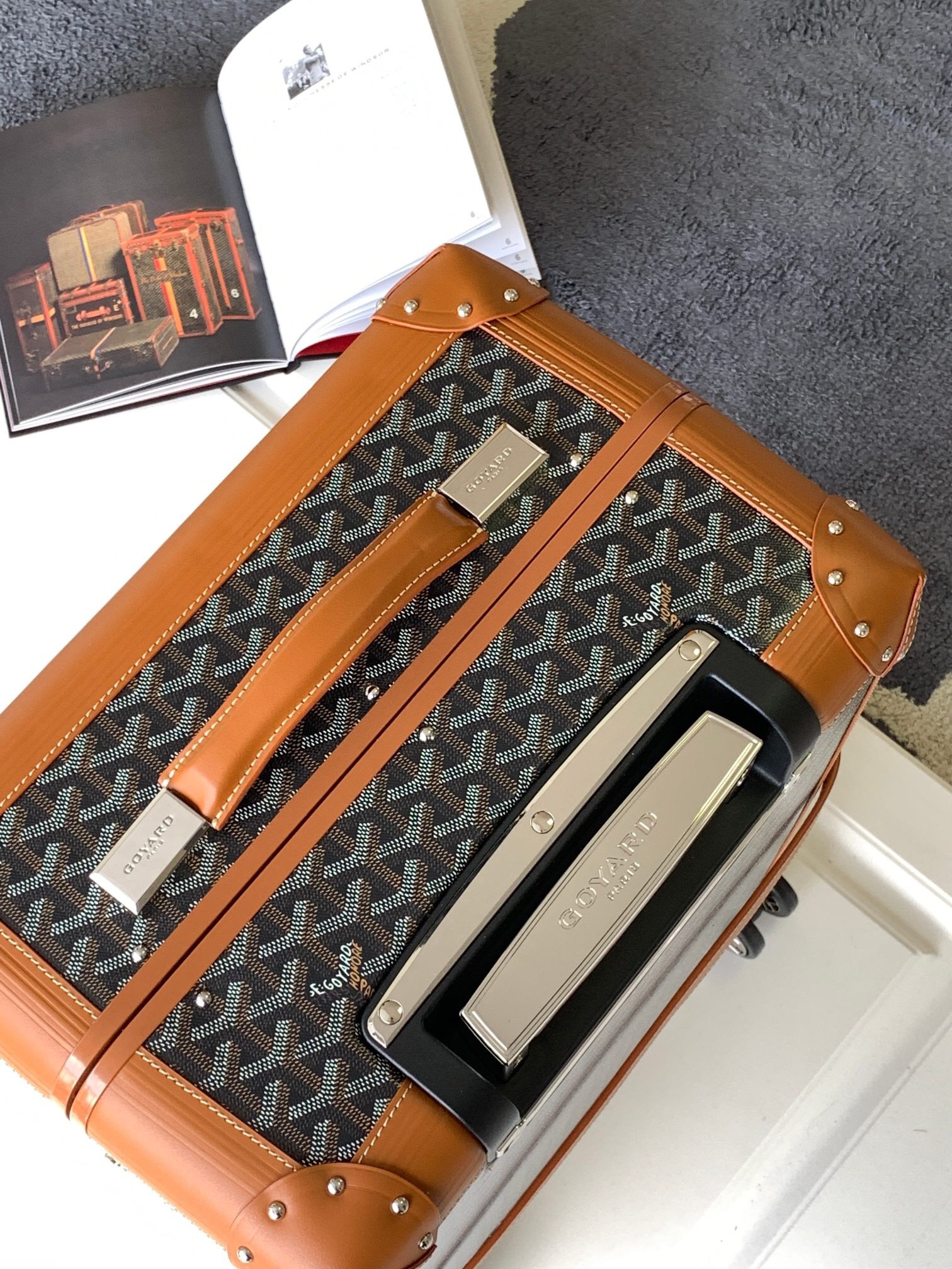 Goyard Rolling Trunk
