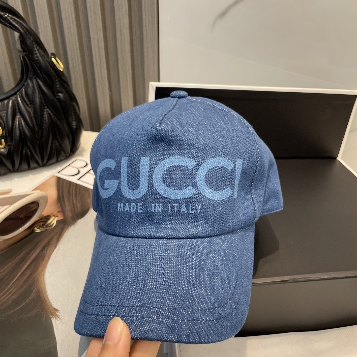 [#4936] G*u*i baseball cap peaked c ap hat