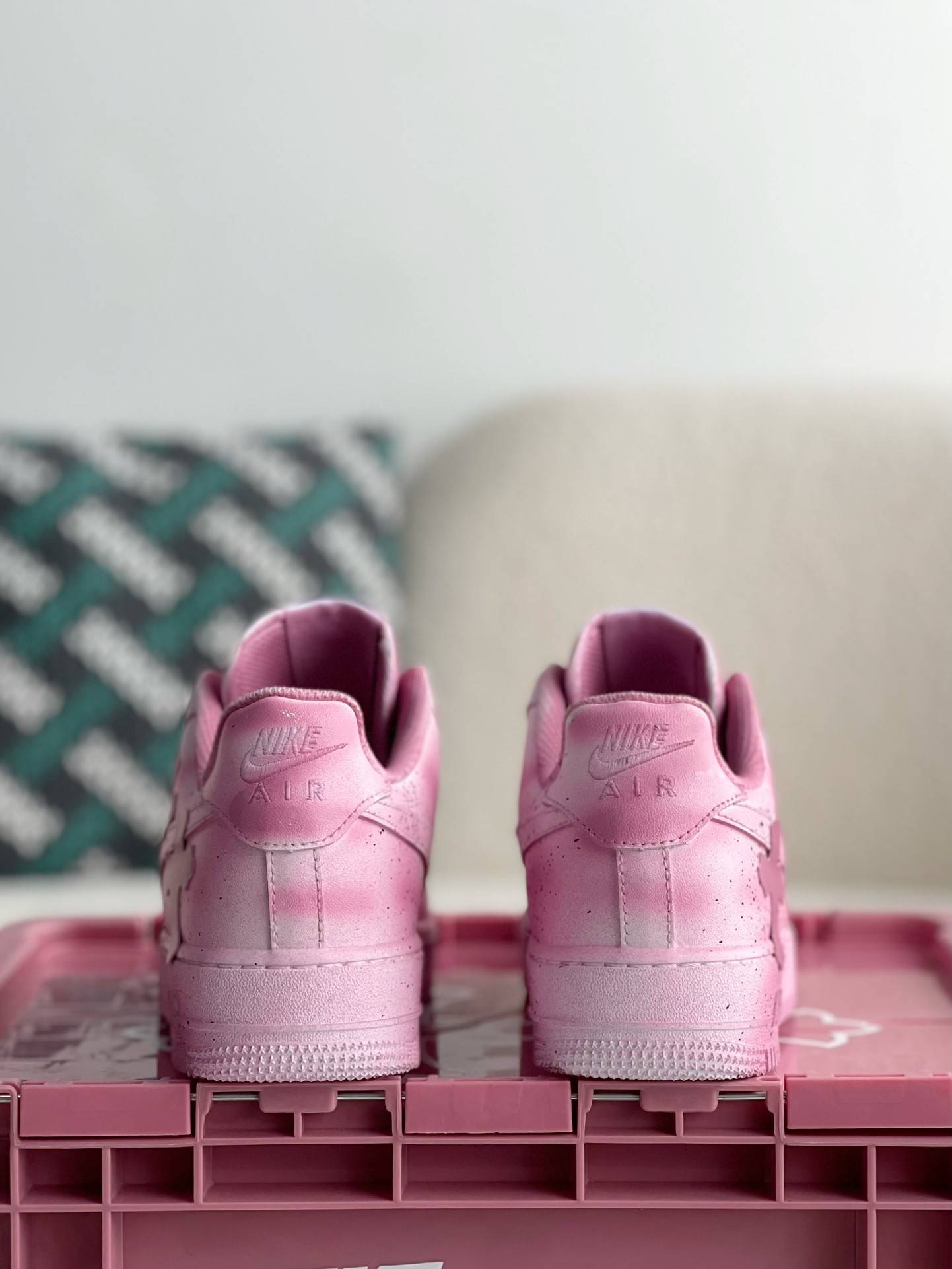 Ch*0me He**ts x nike air force 1 sneakers