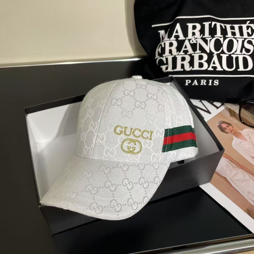 [#4824] G*u*i baseball cap peaked c ap hat