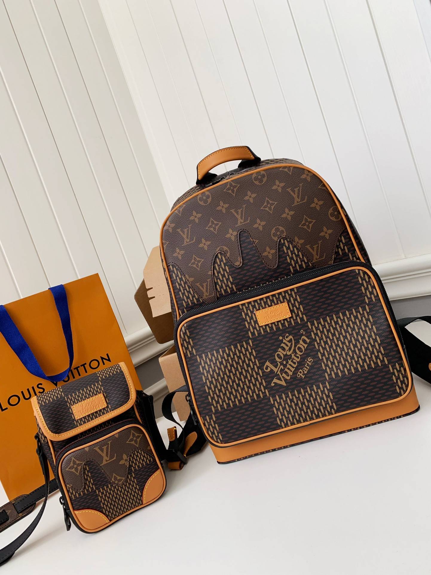 L*V x Nigo Co branded Campus Men