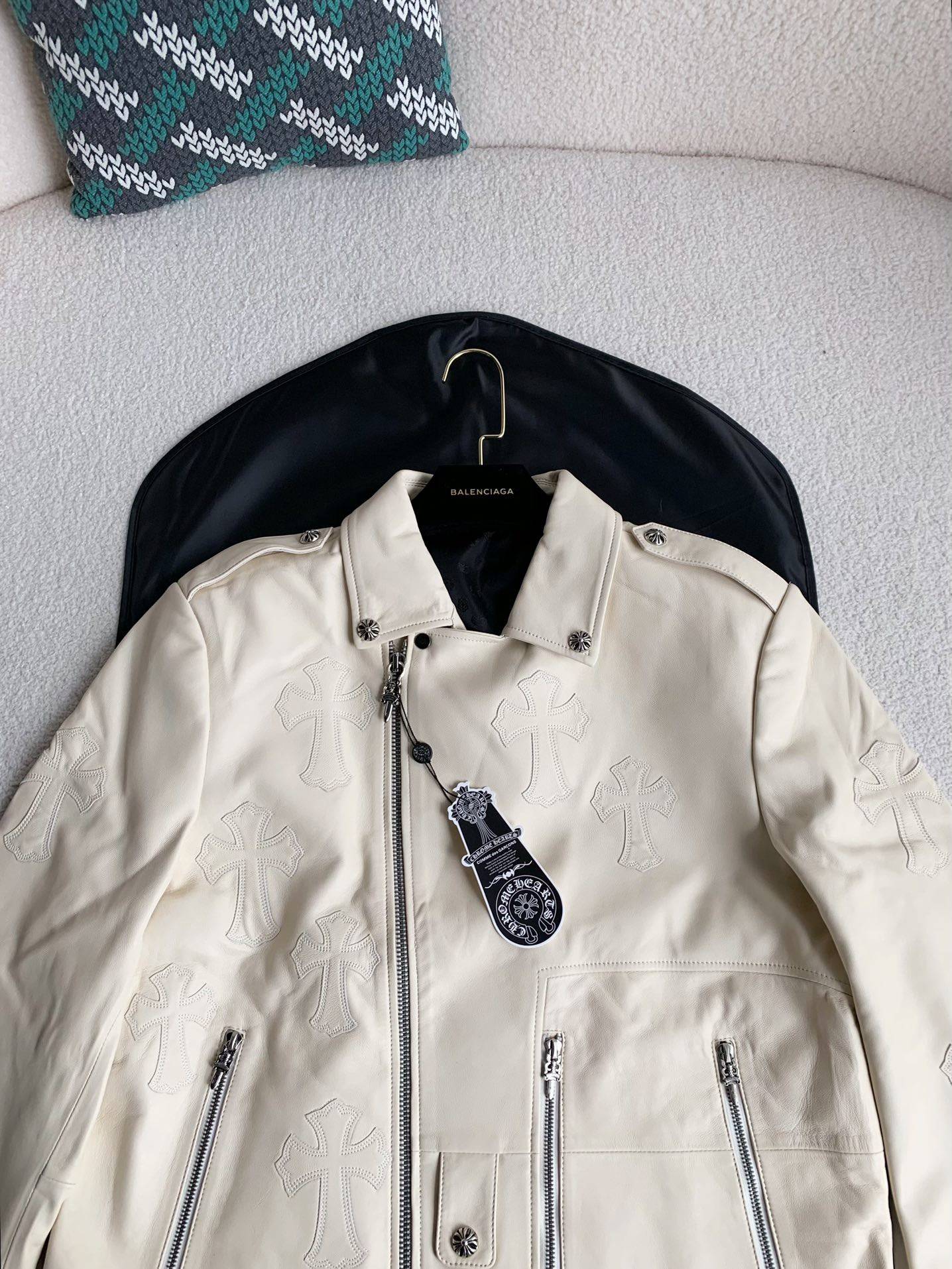 Ch*0me He**ts leather jacket