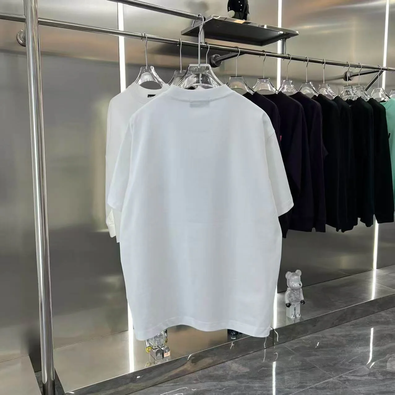 3D Silicone Lettering T Shirt