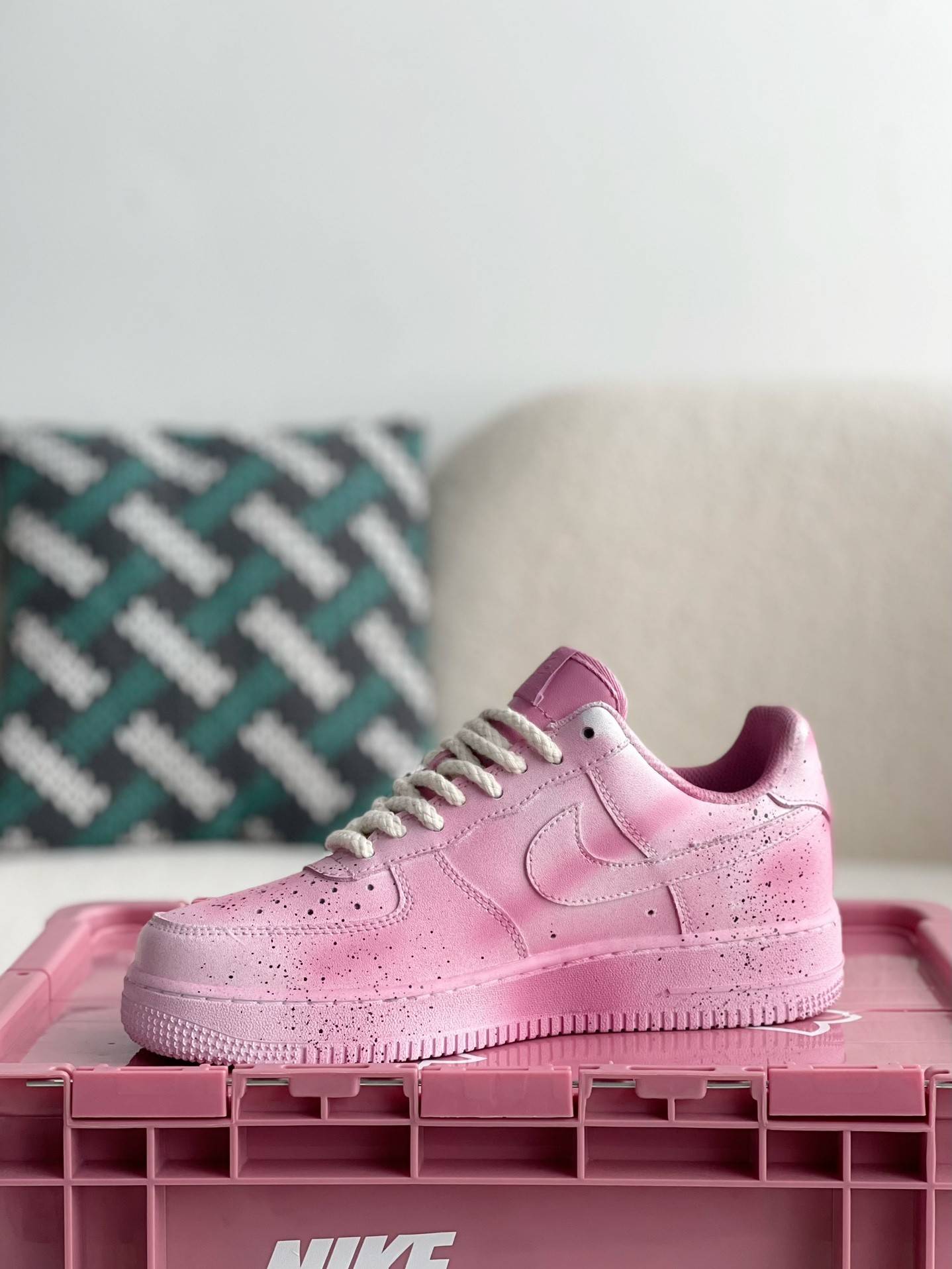 Ch*0me He**ts x nike air force 1 sneakers