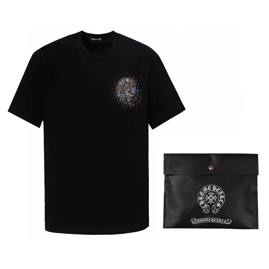 Ch*0me He**ts heart splashed ink sanskrit horseshoe t-shirtarts