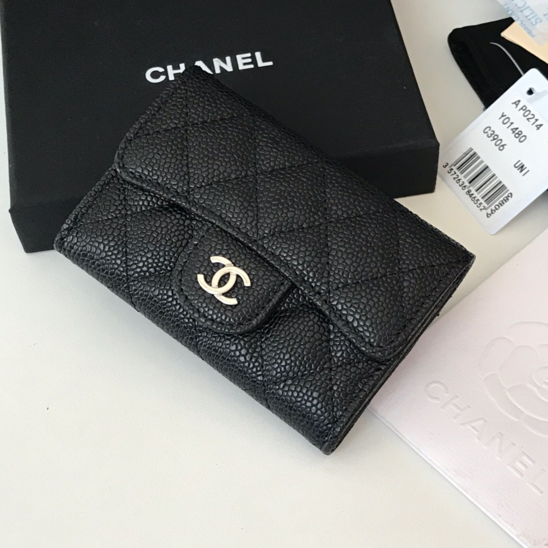 Chanle Flap Wallet