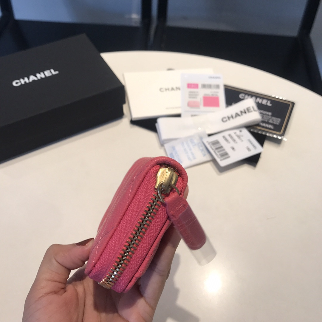 Chanle Zipped Wallet