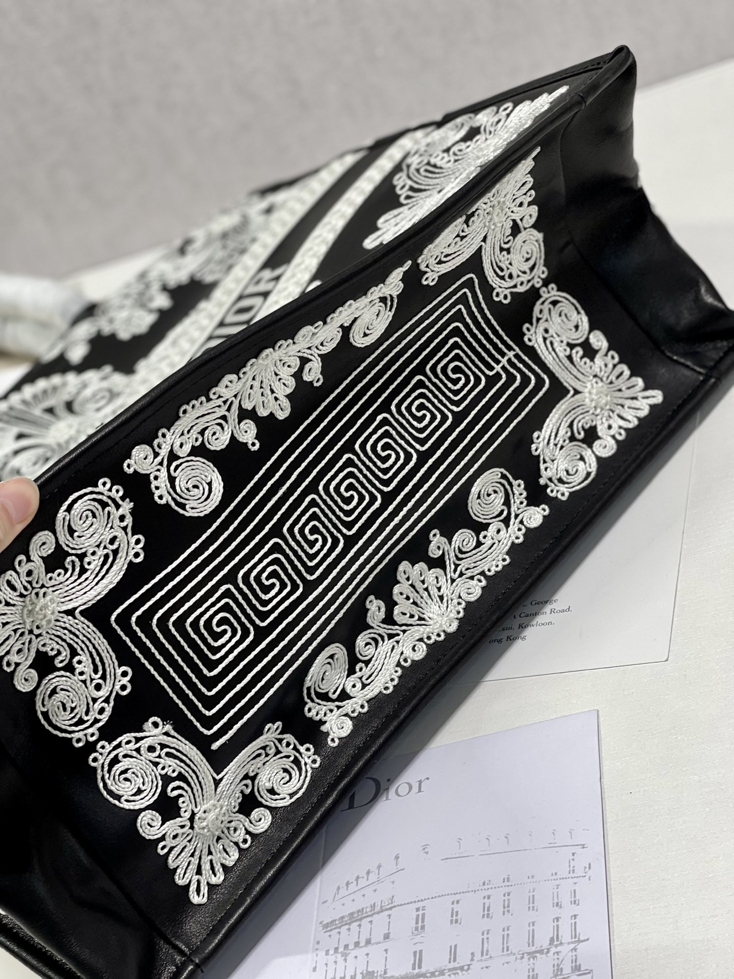Large Dior Book Tote