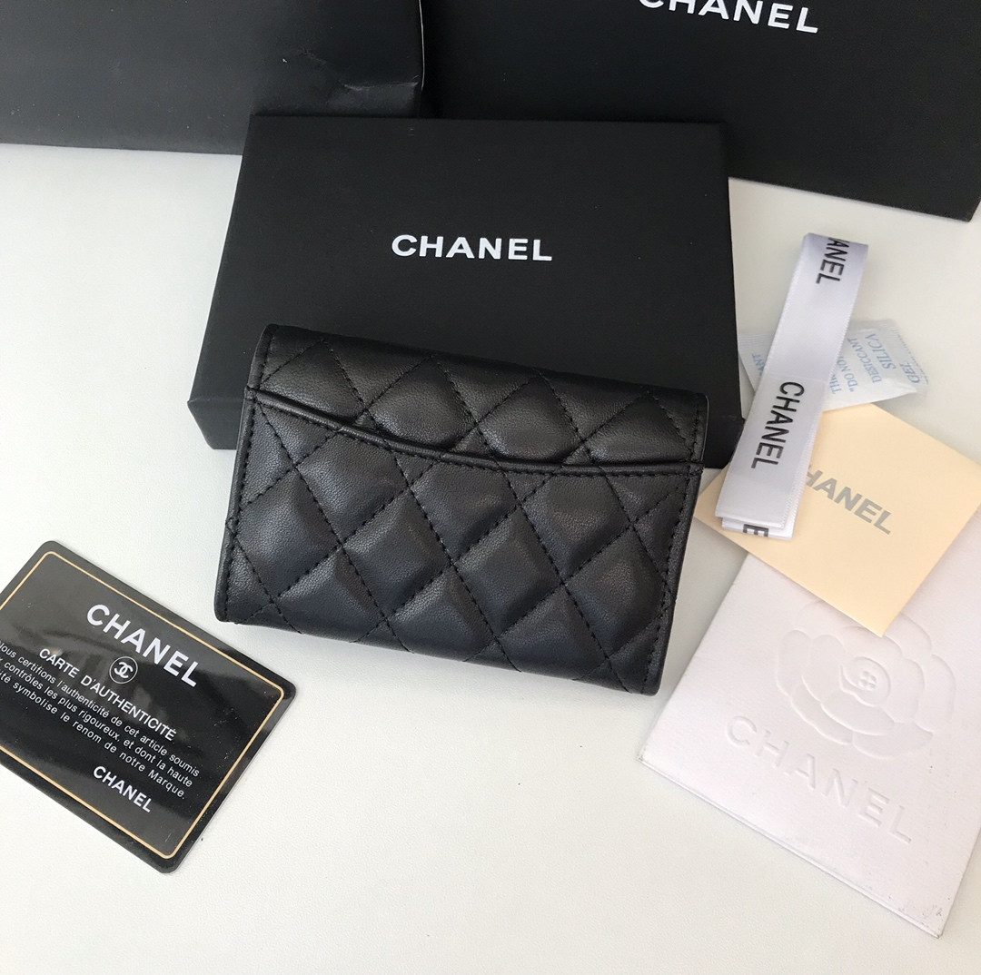Chanle Flap Wallet