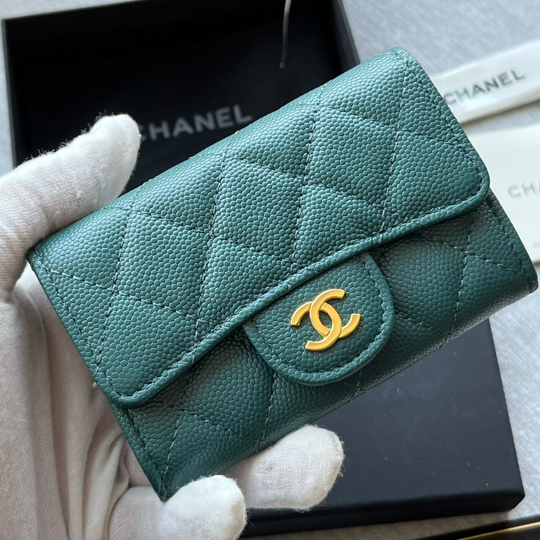 Chanle Flap Wallet