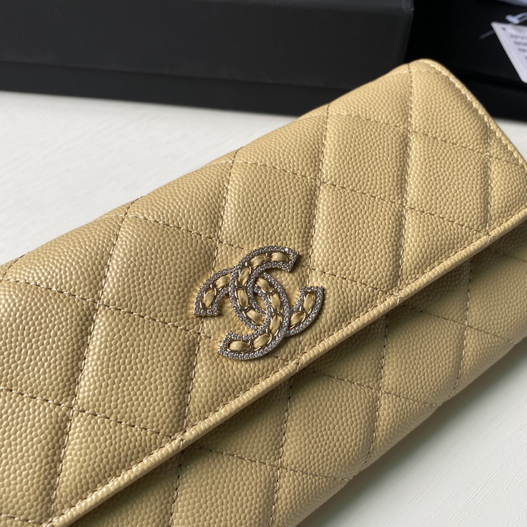 Chanle Flap Wallet