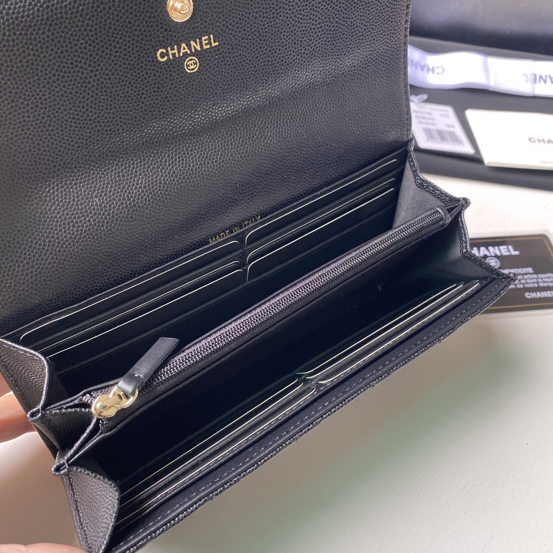 Chanle Flap Wallet