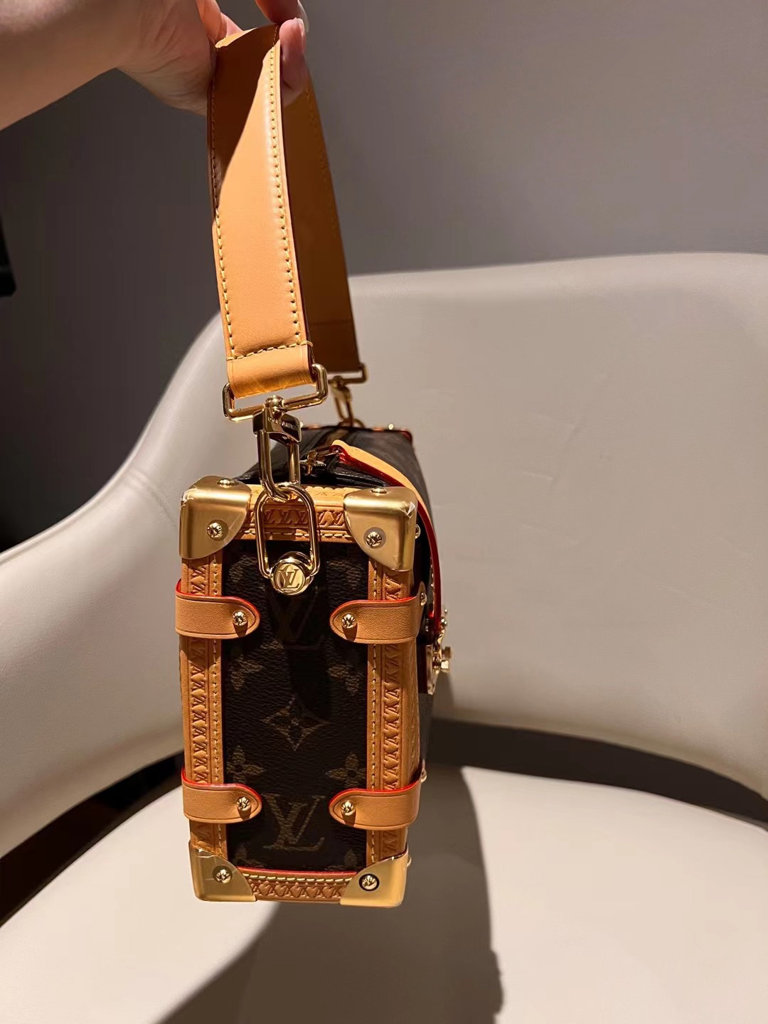 Lv Side Trunk Bag
