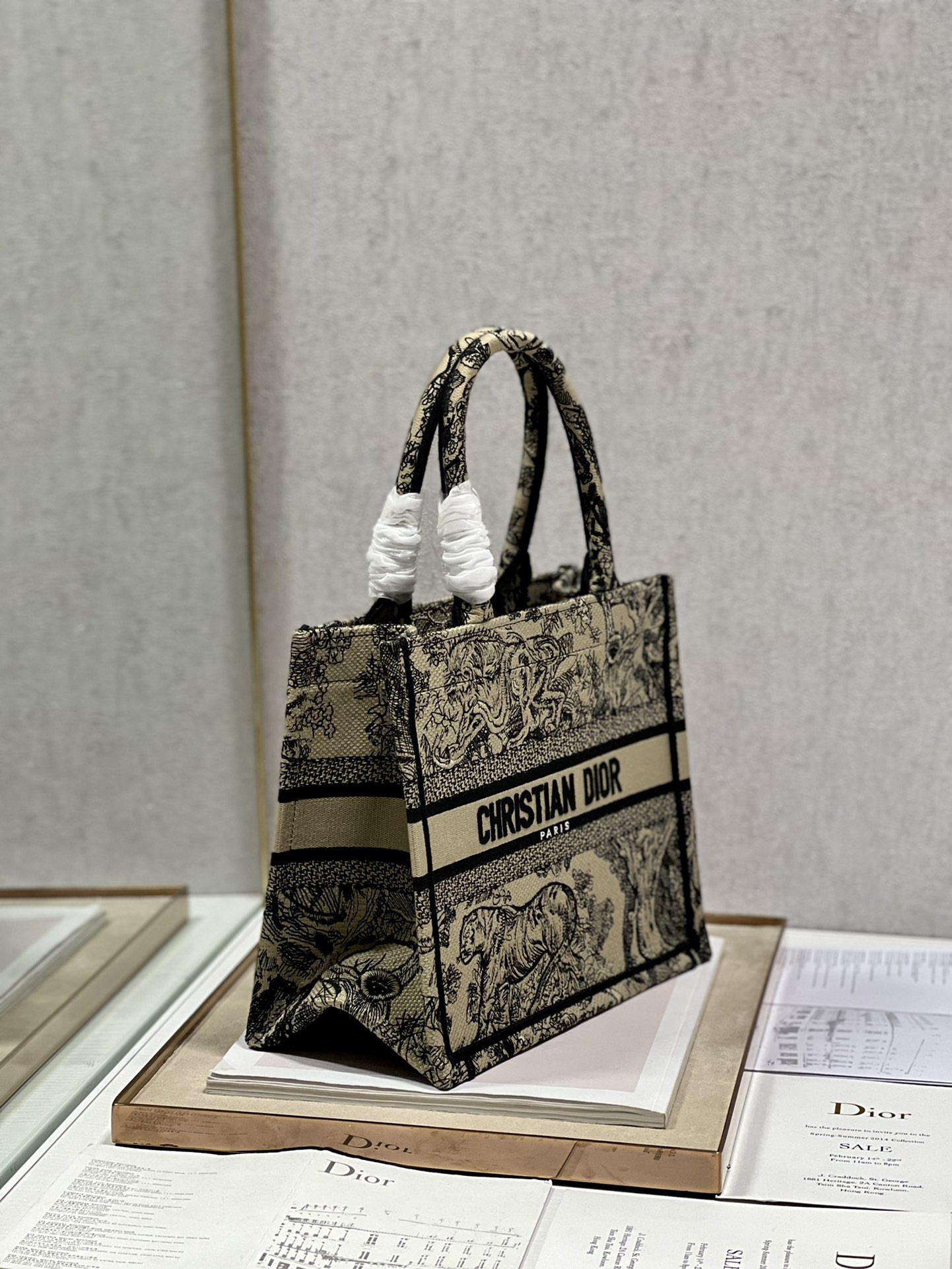 Small Dior Book Tote