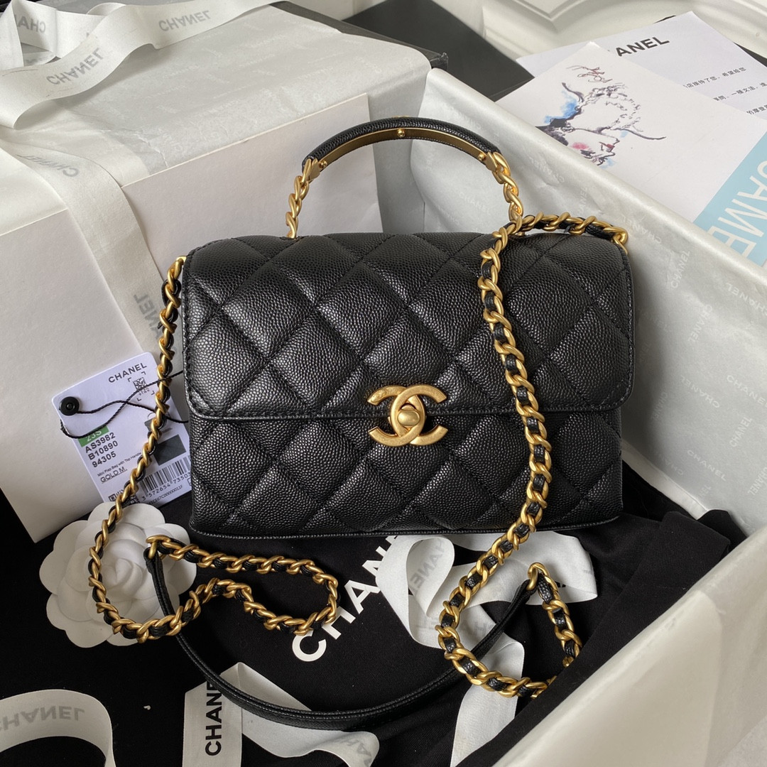 Chanle Mini Flap Bag With Top Handle