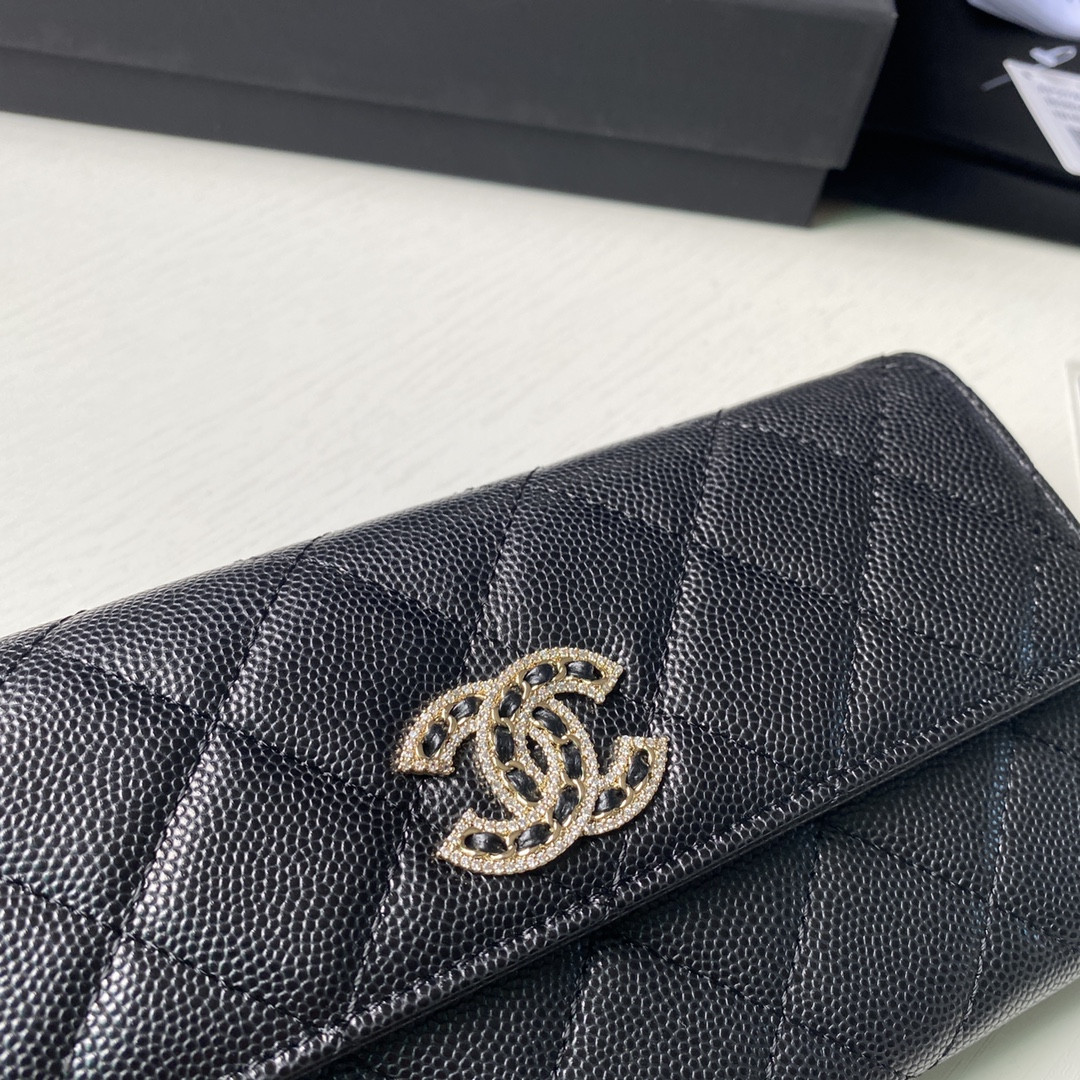 Chanle Flap Wallet