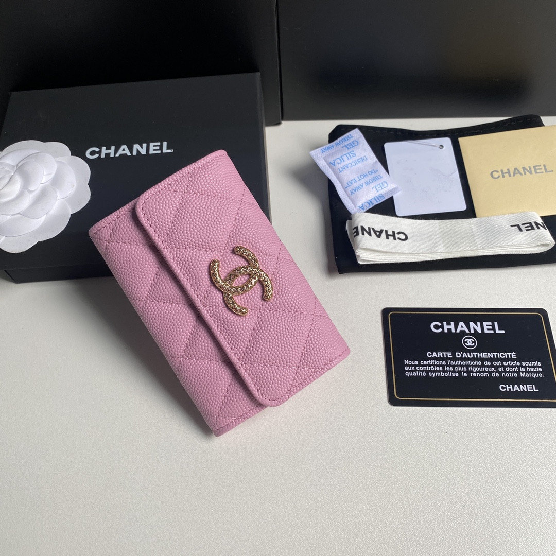Chanle Flap Wallet
