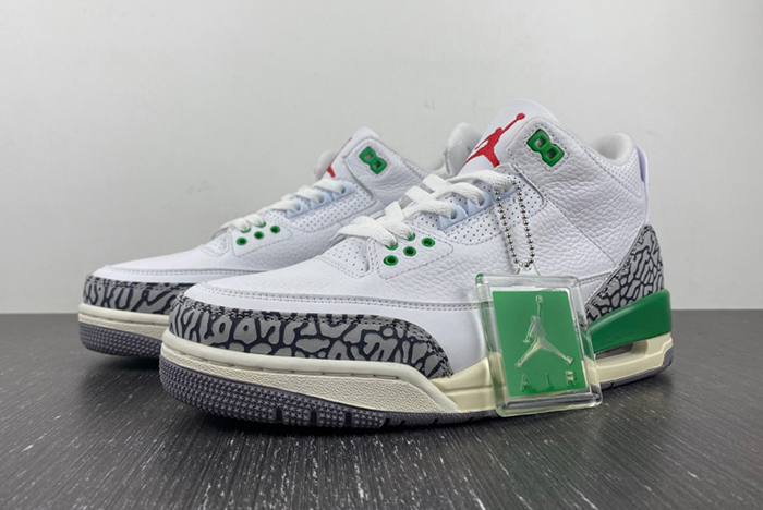 Air Jordan 3 WMNS “Lucky Green”  CK9246-136