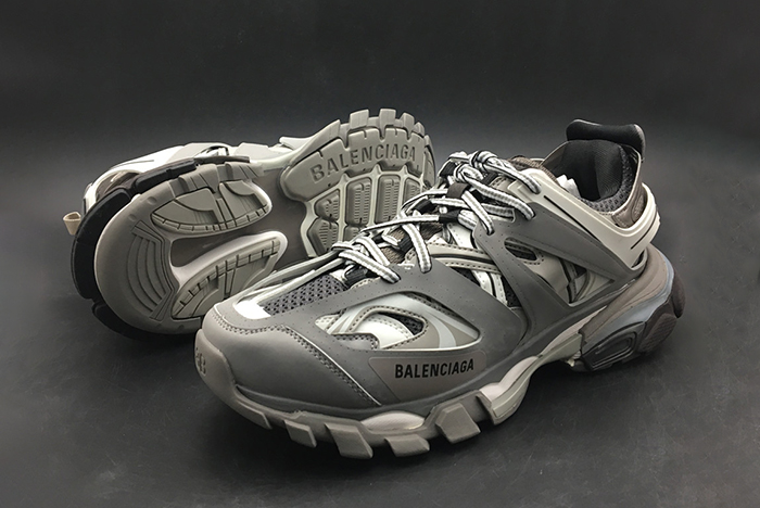 BALENCIAGA TRACK RUNNERS GREY 542023 W1GB1 7128 (LED)