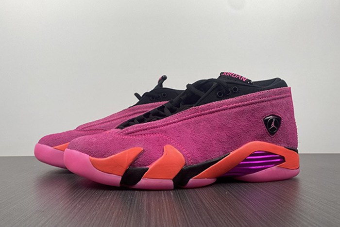 Air Jordan 14 Low WMNS “Shocking Pin DH4121-600