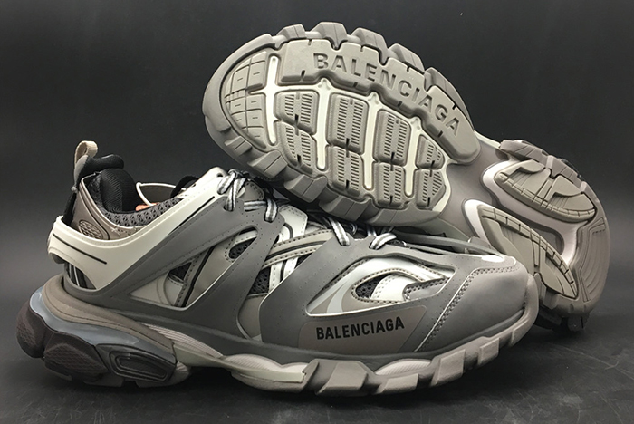 BALENCIAGA TRACK RUNNERS GREY 542023 W1GB1 7128 （LED）