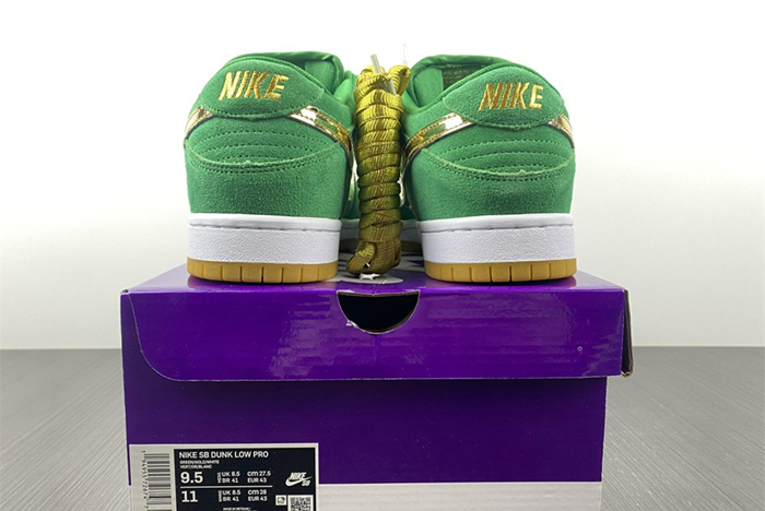 Nike SB Dunk Low “St.  Lucky Green  BQ6817 303