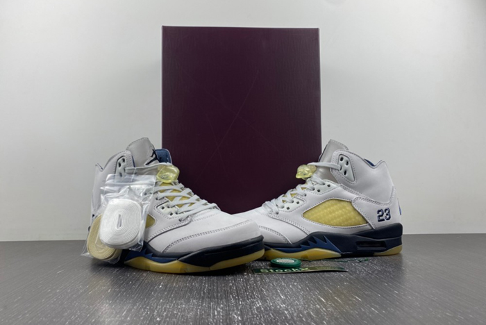 Maniere x Air Jordan 5 “Diffused Blue FZ5758-004