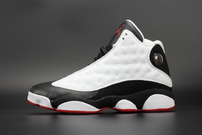 Air Jordan 13 ''He Got Game'' White/Black-True Red mens 414571-104