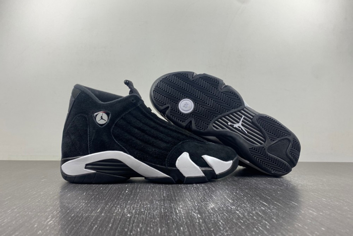 Air Jordan 14 “Black/White/University Red”  487471-016