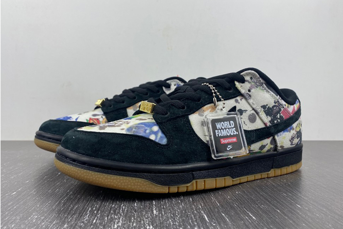 Dunk SB Supreme × Nike Dunk Low “Rammellzee” FD8778-001