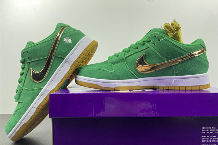 Nike SB Dunk Low “St.  Lucky Green  BQ6817 303