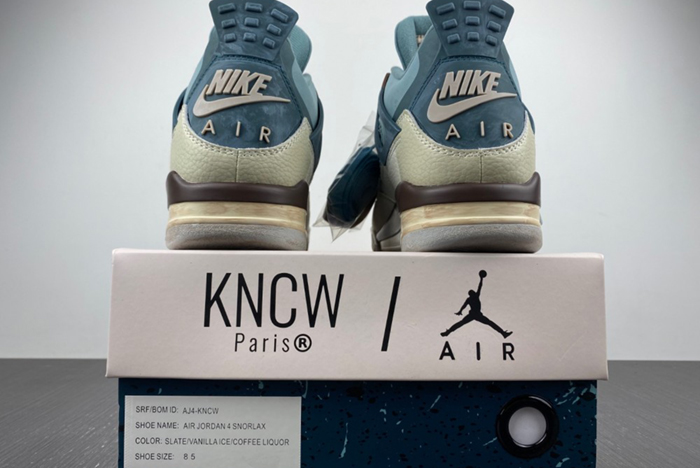 JORDAN 4 SNORLAX CUSTOM