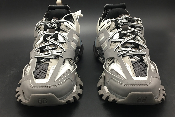 BALENCIAGA TRACK RUNNERS GREY 542023 W1GB1 7128 （LED）