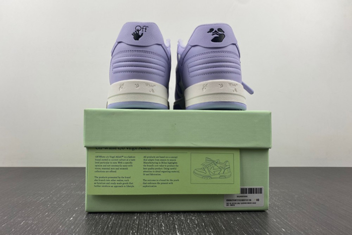 OFF-WHITE  white purple