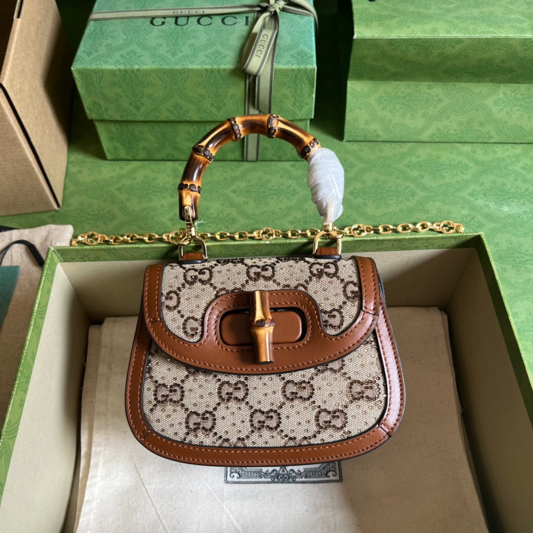 G*u*i bamboo 1947 bag