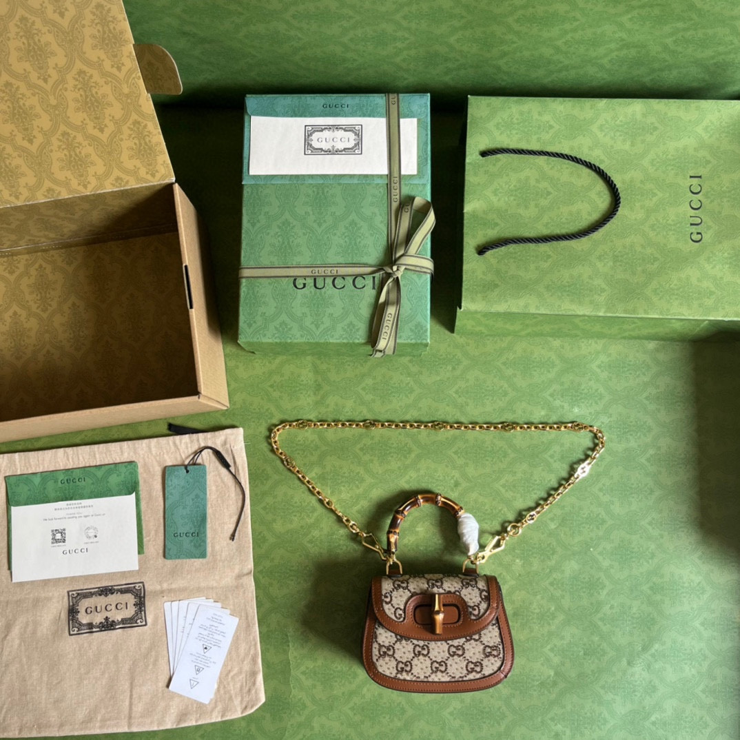 G*u*i bamboo 1947 bag