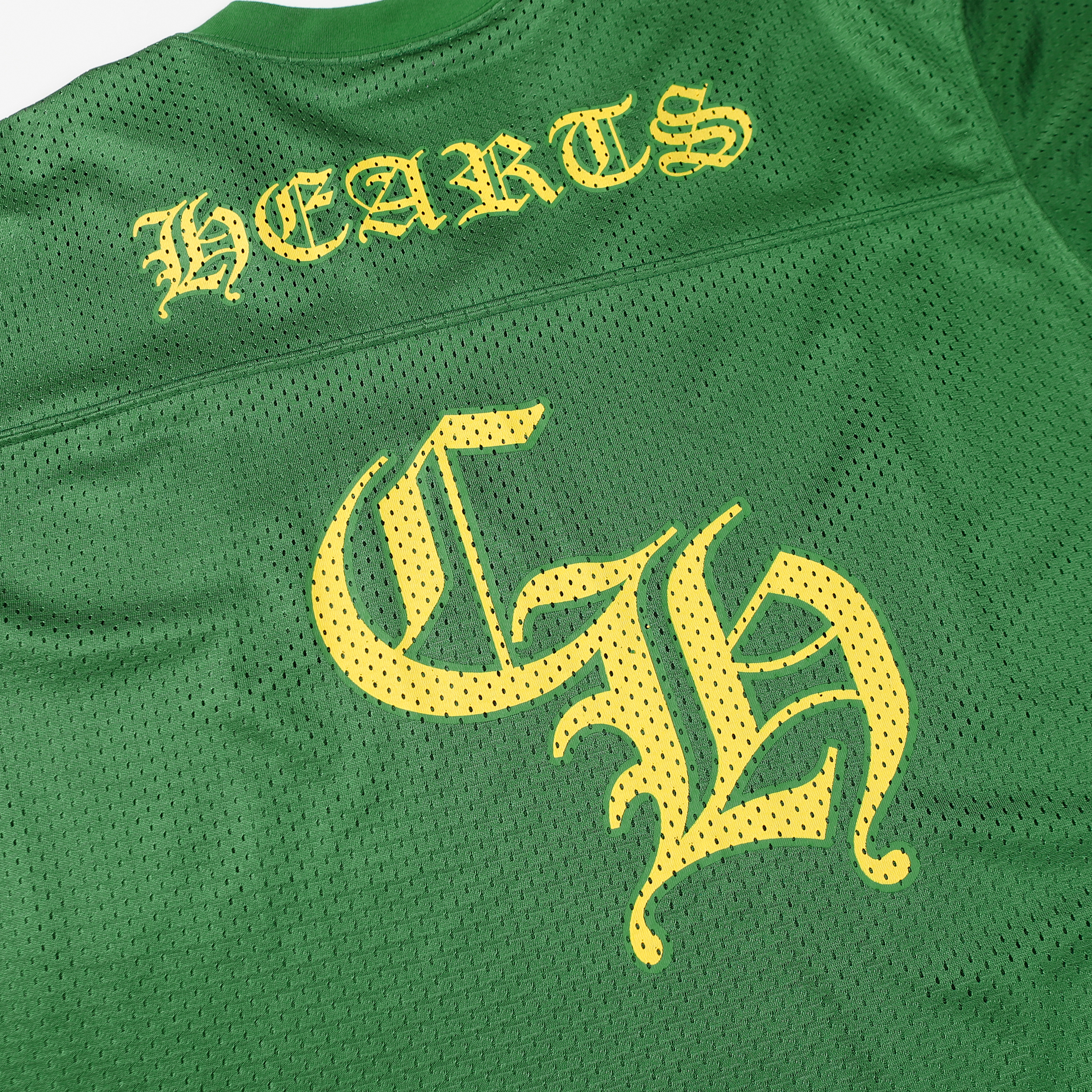 Ch*0me He**ts ice hockey collection silver-plated floral sleeve long sleeve t-shirt - unisex green