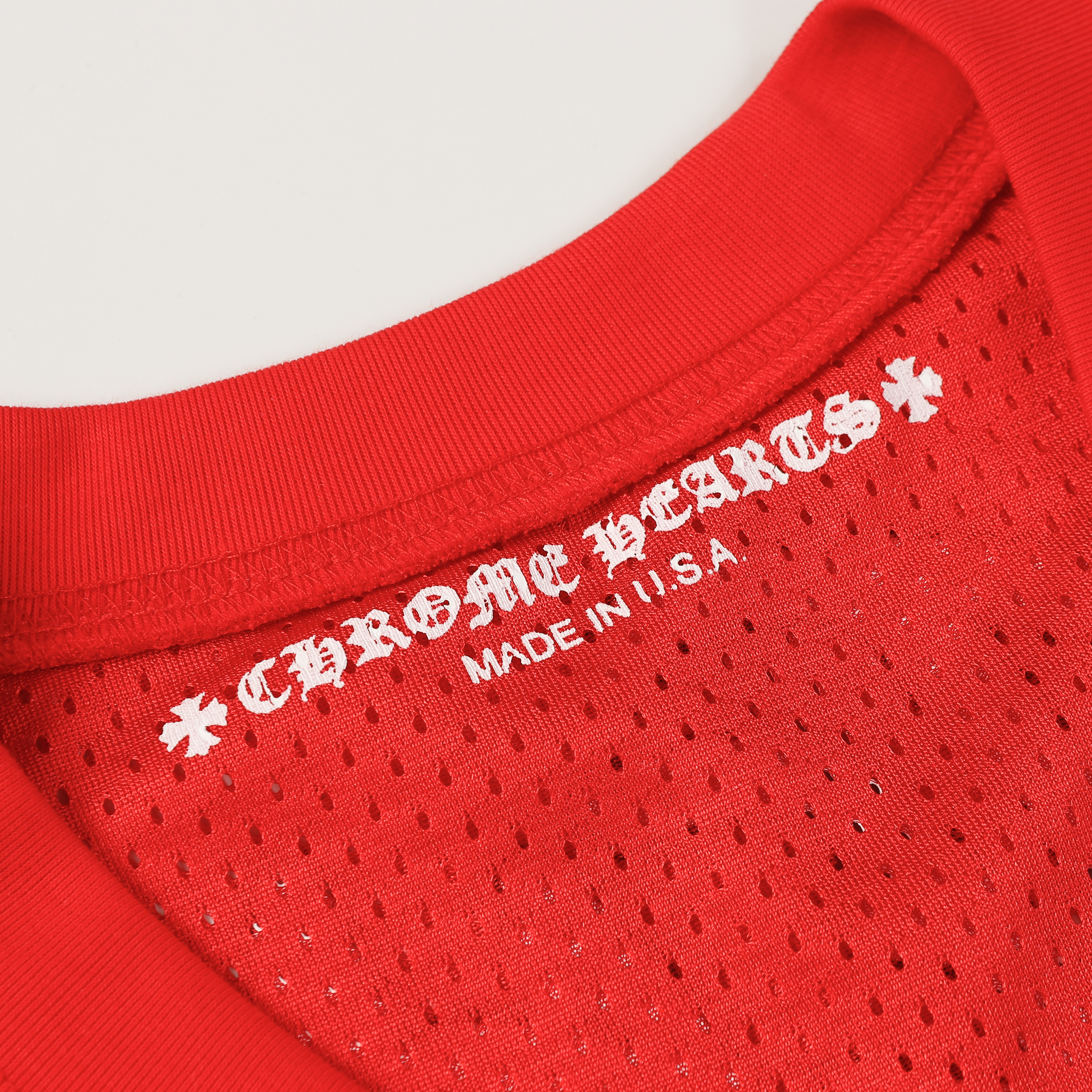 Ch*0me He**ts ice hockey collection silver-plated floral sleeve long sleeve t-shirt - unisex red