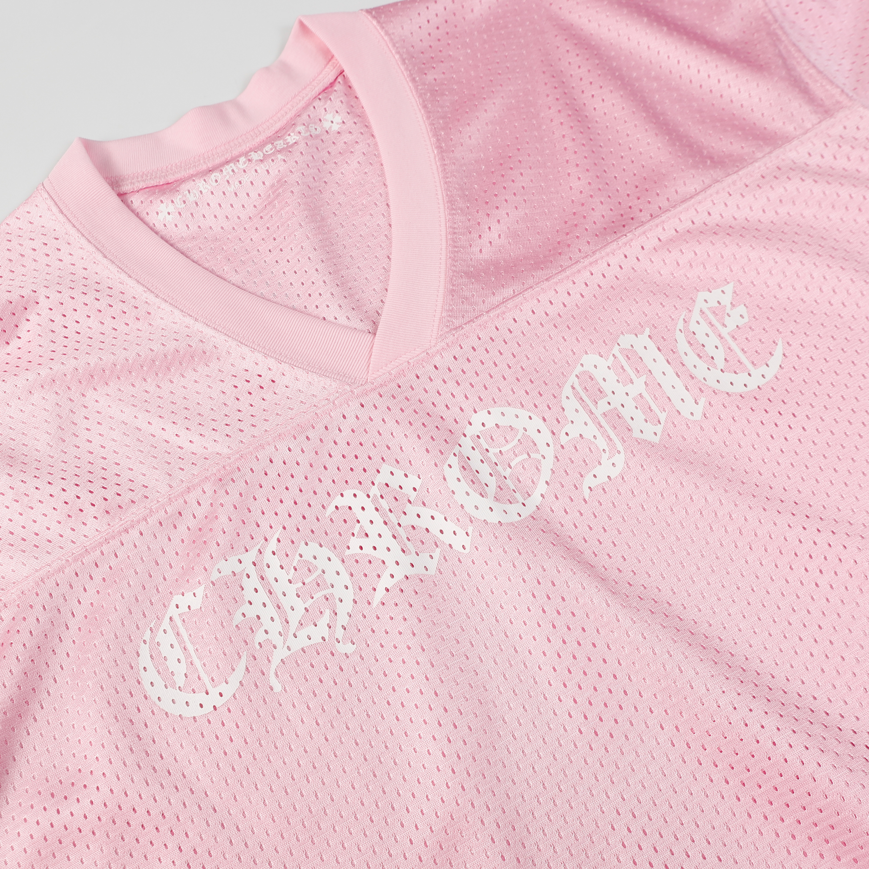 Ch*0me He**ts ice hockey collection silver-plated floral sleeve long sleeve t-shirt - unisex pink