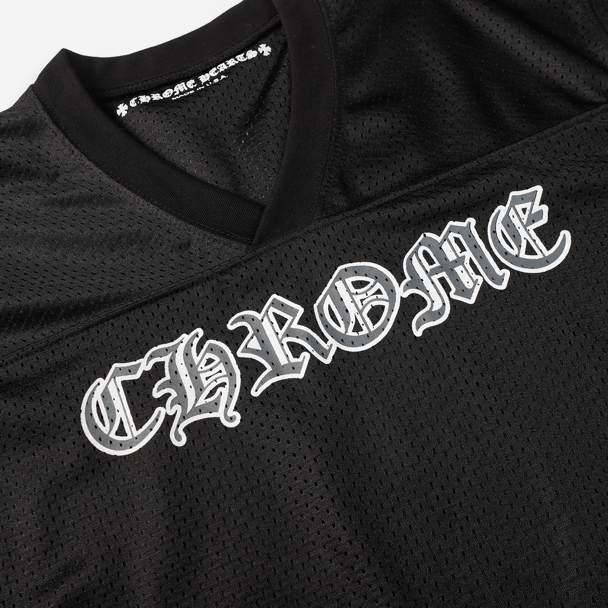 Ch*0me He**ts ice hockey collection silver-plated floral sleeve long sleeve t-shirt - unisex black